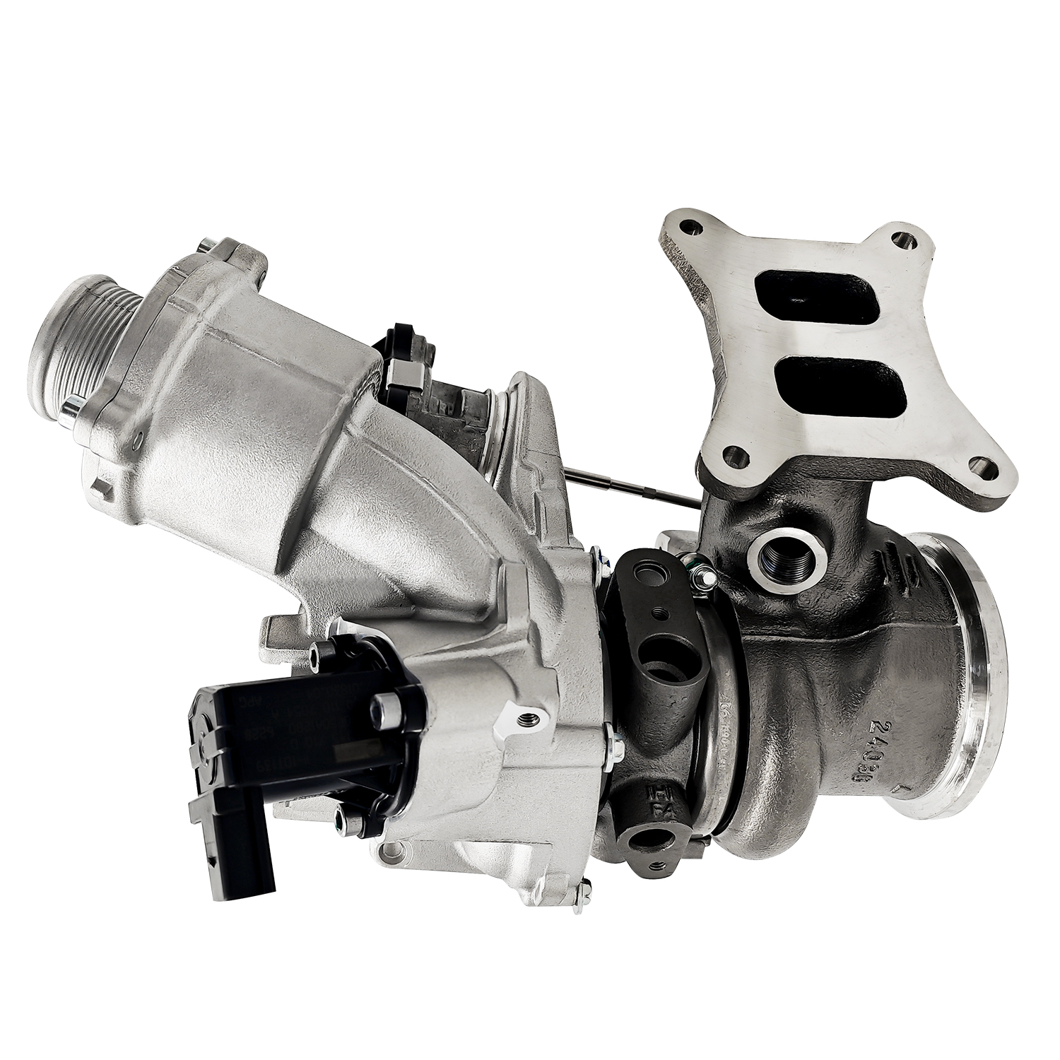RHF4 Turbocharger w/Actuator Fits Audi A3 L4 1.8L 2015-2016, VW Golf 2015-2018, Golf Alltrack 2017-2019, SportWagen 2015-2019 L4 1.8L