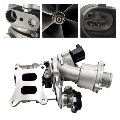 RHF4 Turbocharger w/Actuator Fits Audi A3 L4 1.8L 2015-2016, VW Golf 2015-2018, Golf Alltrack 2017-2019, SportWagen 2015-2019 L4 1.8L