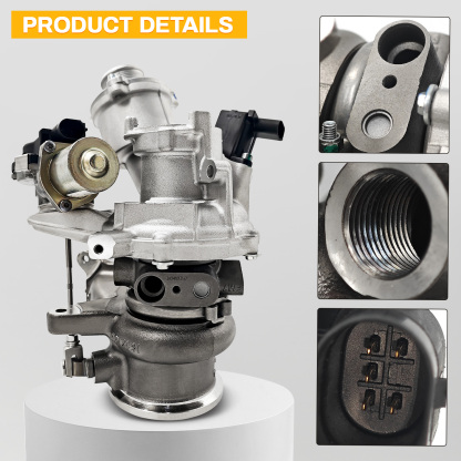 RHF4 Turbocharger w/Actuator Fits Audi A3 L4 1.8L 2015-2016, VW Golf 2015-2018, Golf Alltrack 2017-2019, SportWagen 2015-2019 L4 1.8L