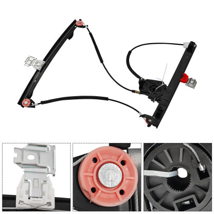 66944800 84934000 Front Right Passenger Side Window Regulator W/O Motor for 2003-2013 Maserati Quattroporte M139