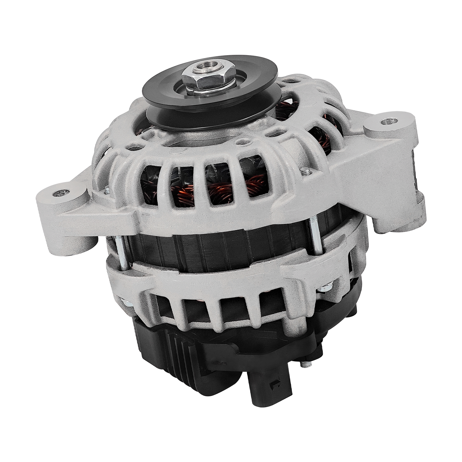 Alternator for Polaris 15-18 Brutus HD PTO/Ranger 1000 15-17 Ranger HST, for Bobcat 3400 3400XL 3600 3650; 12V 110A,