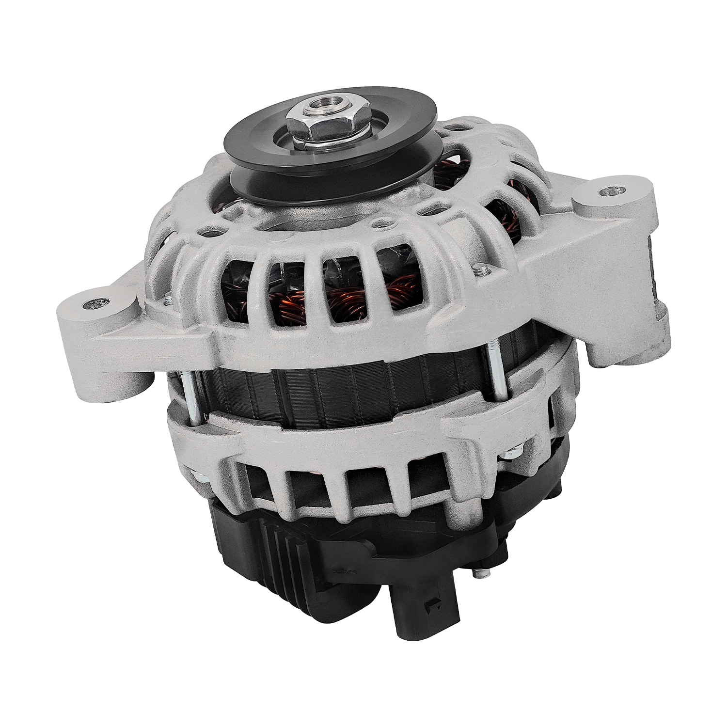 Alternator for Polaris 15-18 Brutus HD PTO/Ranger 1000 15-17 Ranger HST, for Bobcat 3400 3400XL 3600 3650; 12V 110A,