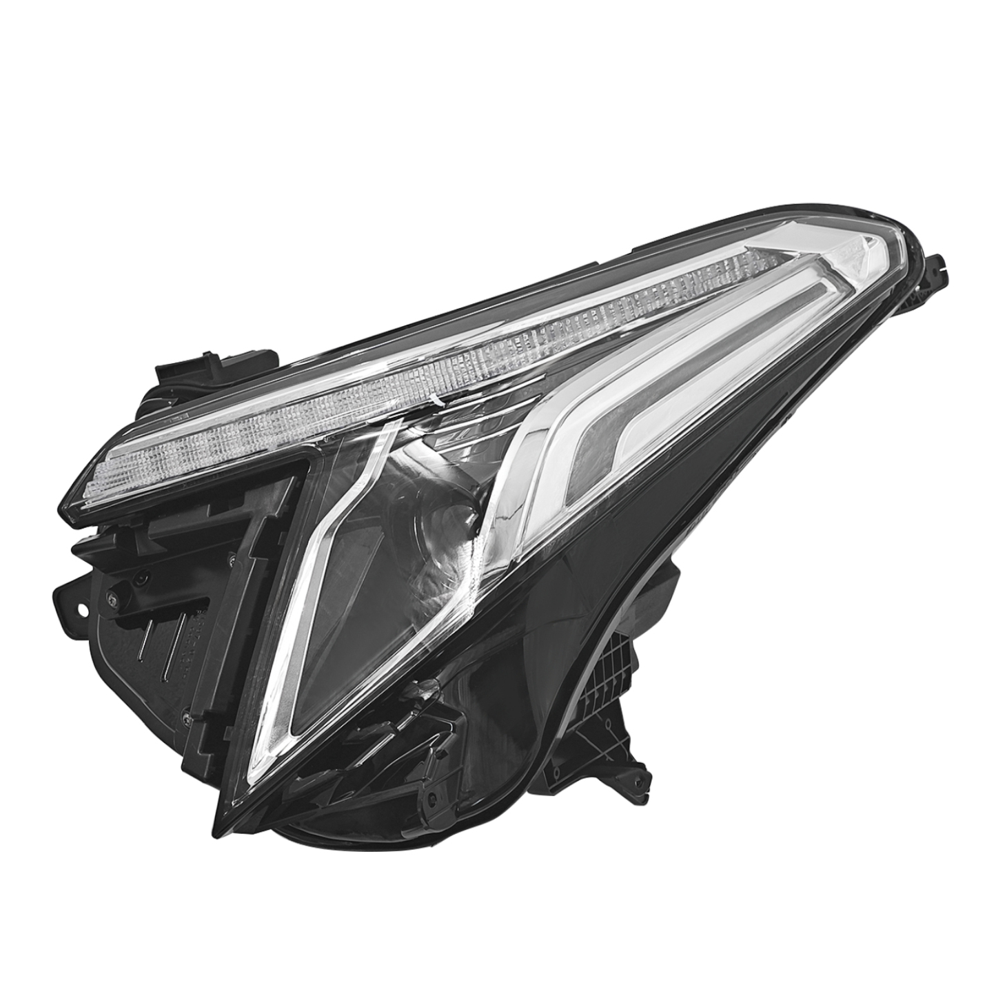 84849606 Right Passenger Side LED Headlight w/DRL Compatible with Cadillac XT5 2017-2023 Glass Lens