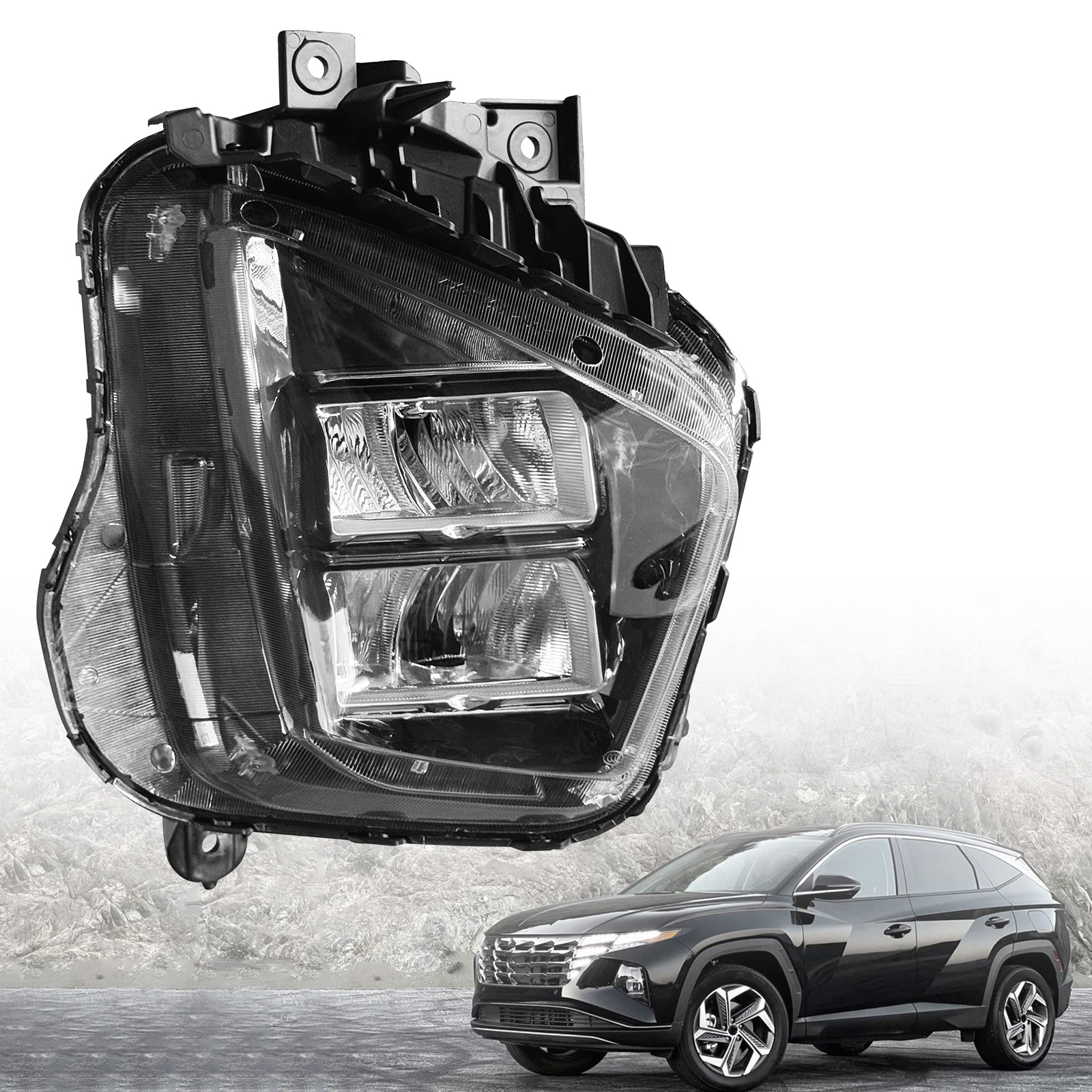 Headlight Assembly fit for Hyundai Tucson SE SEL 2022-2024 Front LED Headlamp (Left Driver Side)