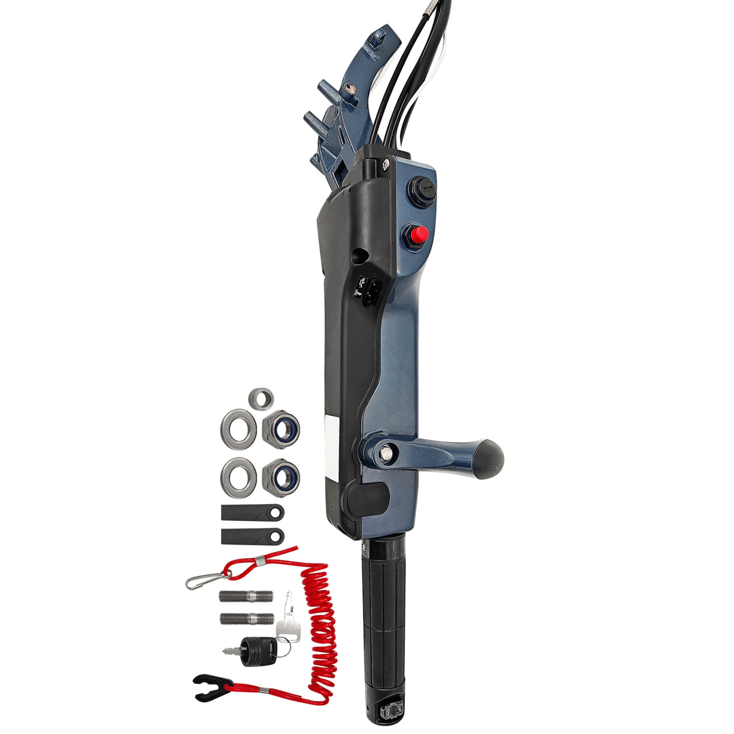 YAMAHA F50 F60 F70 Tiller Handle & Fitting Kit 6X4-42102-24-00 6X4-42103-5C-00