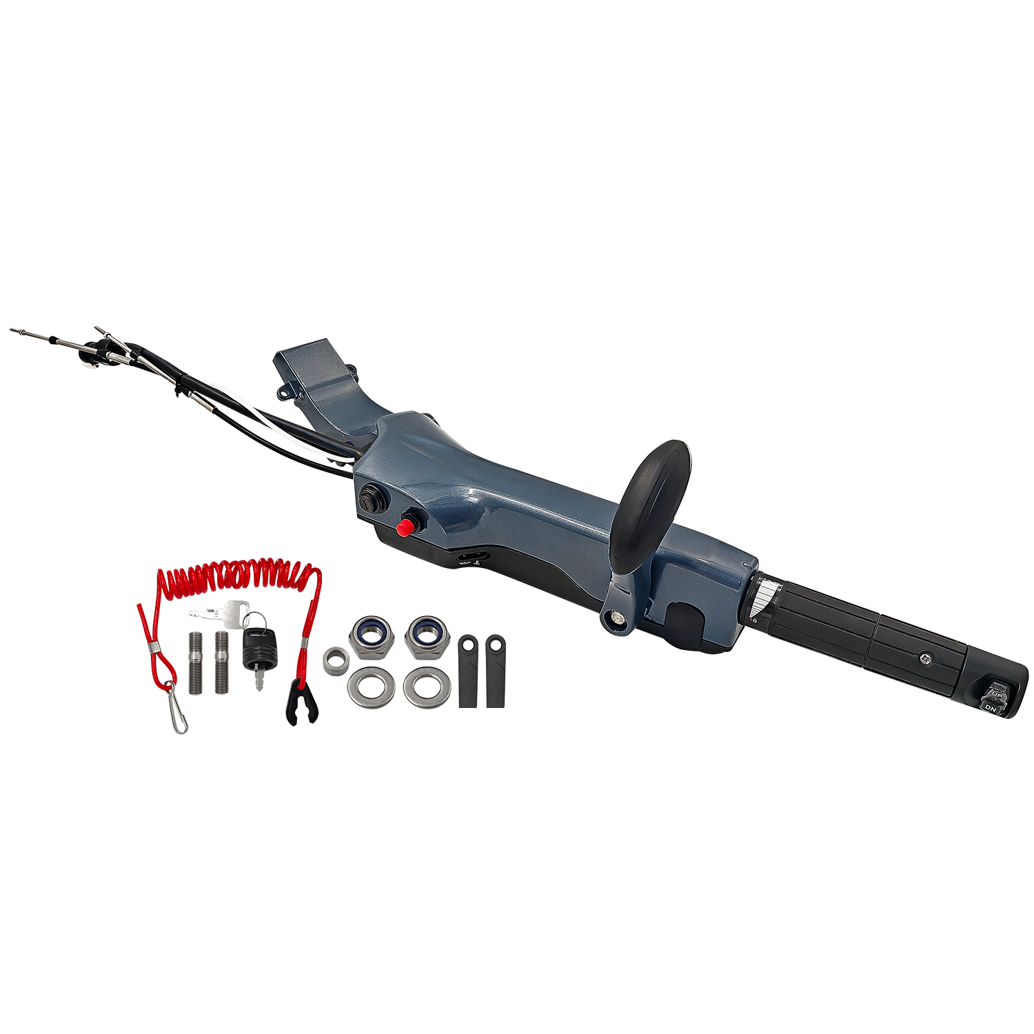 YAMAHA F50 F60 F70 Tiller Handle & Fitting Kit 6X4-42102-24-00 6X4-42103-5C-00