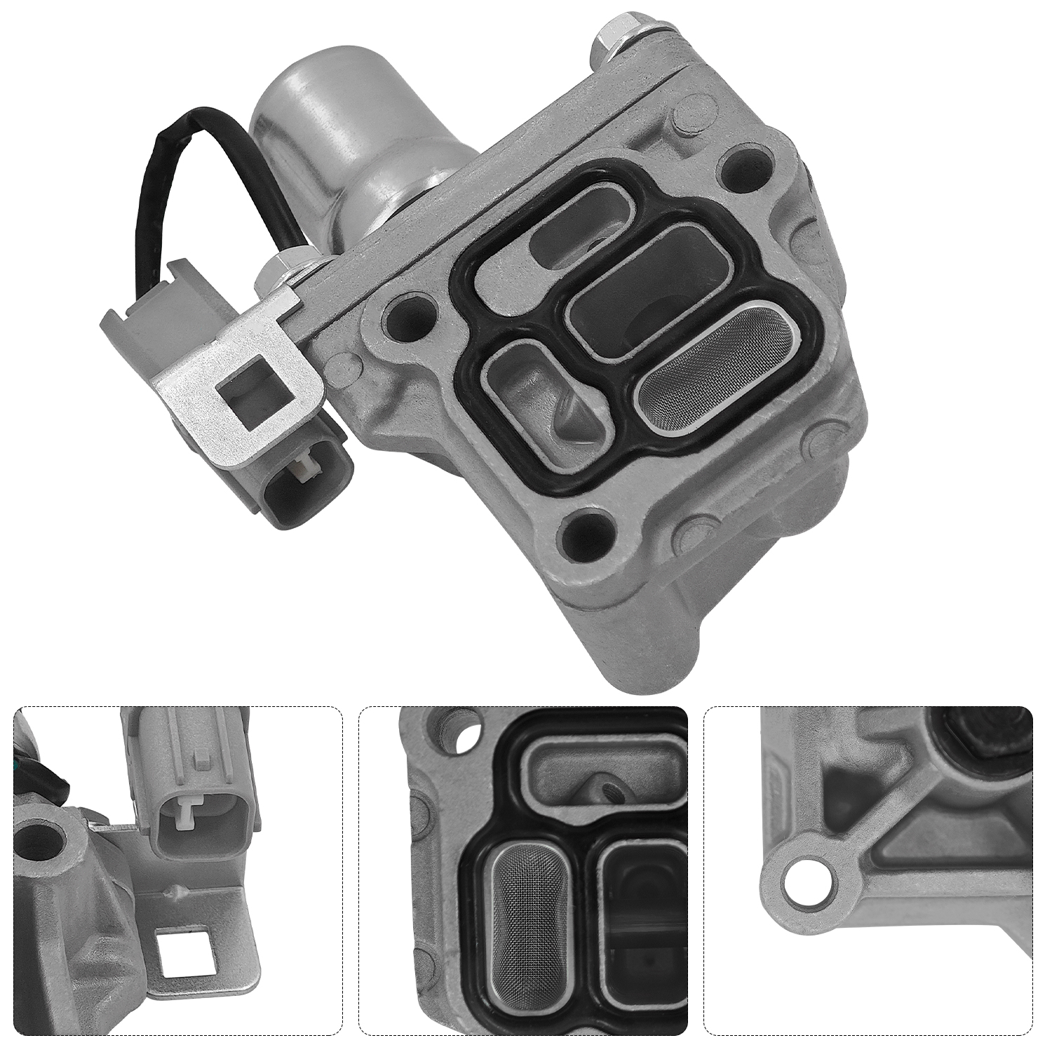 15810-PCX-A03 VTEC Solenoid Spool Valve W/Gasket for Honda S2000 AP1 AP2 F20C F22C 2000-2009