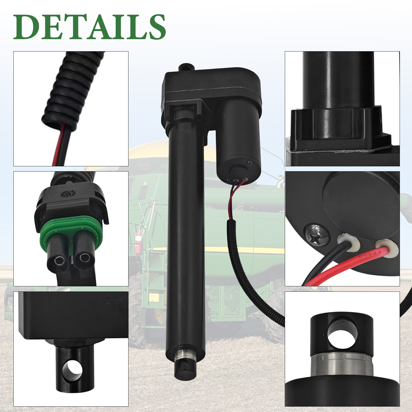 AXE23606 Straw Chopper Actuator Fits for John Deere 9770 STS 9860 STS 9870 STS