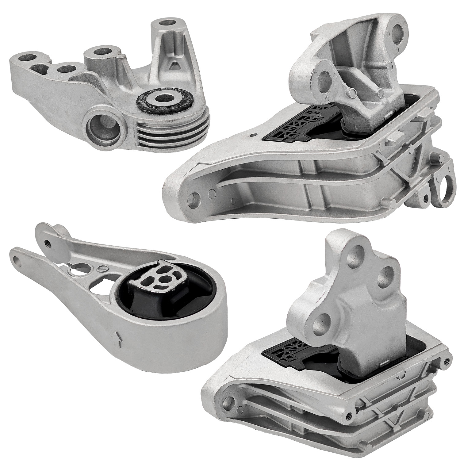 4PCS Engine Motor Mount & Automatic Transmission Mount Set Compatible with Chevy Equinox 2018-2024 1.5L FWD, for GMC Terrain 18-21