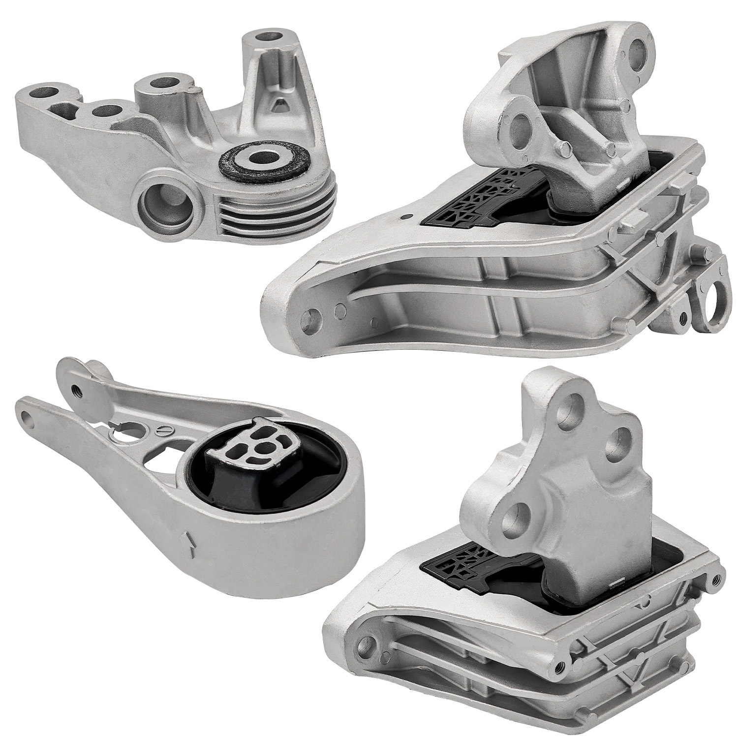 4PCS Engine Motor Mount & Automatic Transmission Mount Set Compatible with Chevy Equinox 2018-2024 1.5L FWD, for GMC Terrain 18-21