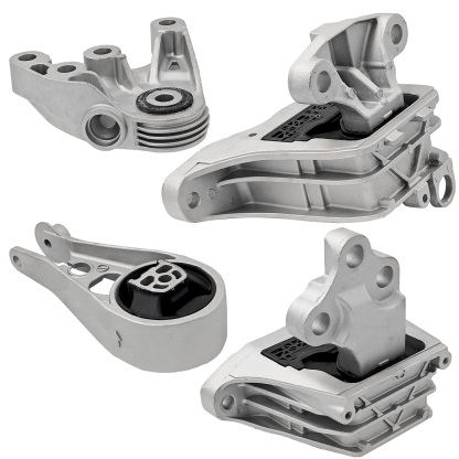 4PCS Engine Motor Mount & Automatic Transmission Mount Set Compatible with Chevy Equinox 2018-2024 1.5L FWD, for GMC Terrain 18-21