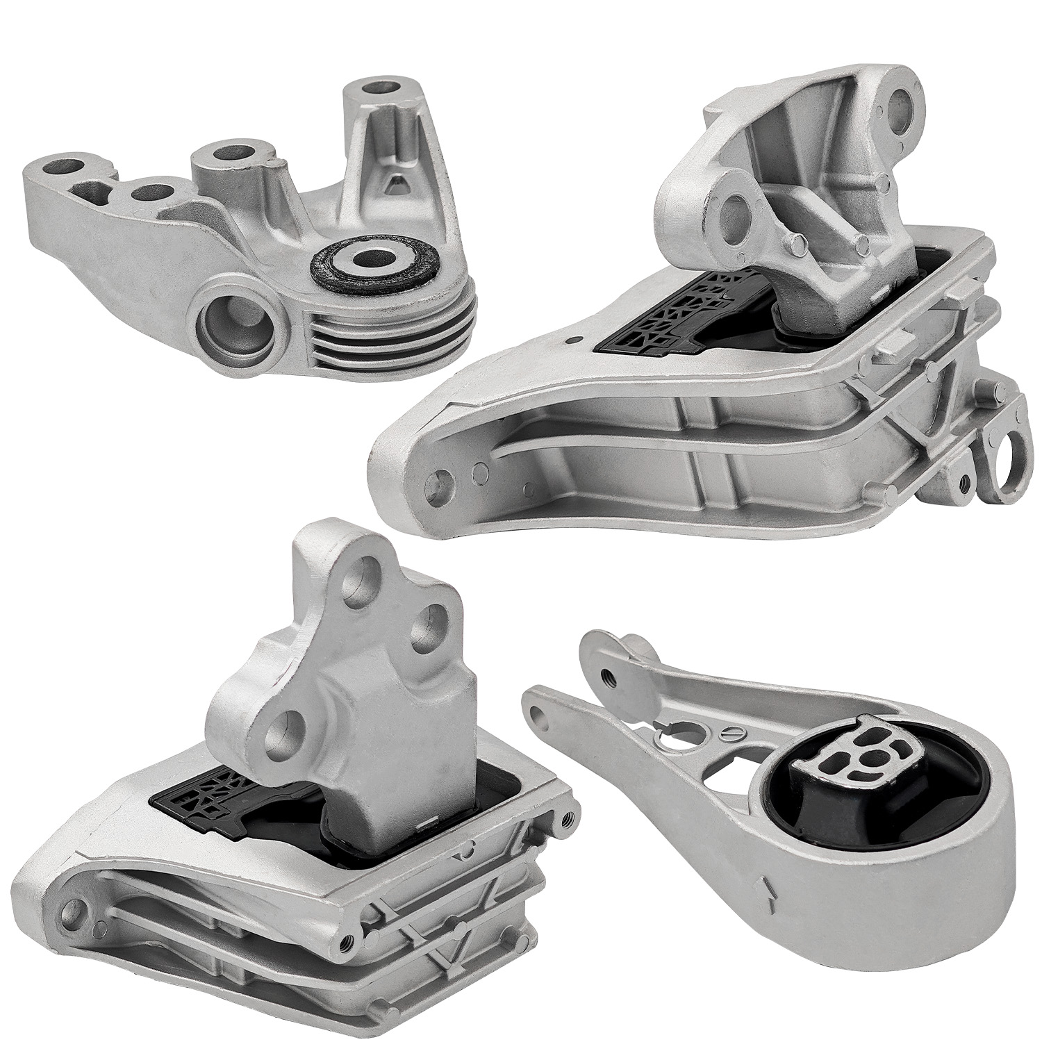 4PCS Engine Motor Mount & Automatic Transmission Mount Set Compatible with Chevy Equinox 2018-2024 1.5L FWD, for GMC Terrain 18-21