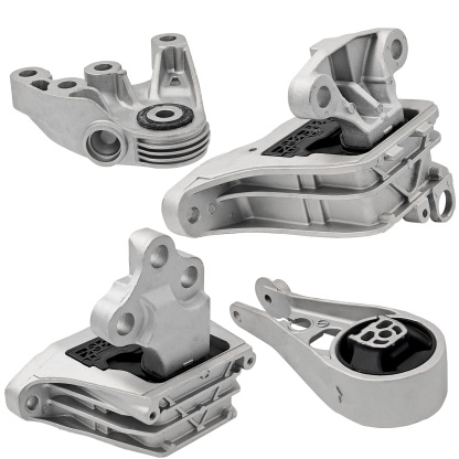 4PCS Engine Motor Mount & Automatic Transmission Mount Set Compatible with Chevy Equinox 2018-2024 1.5L FWD, for GMC Terrain 18-21