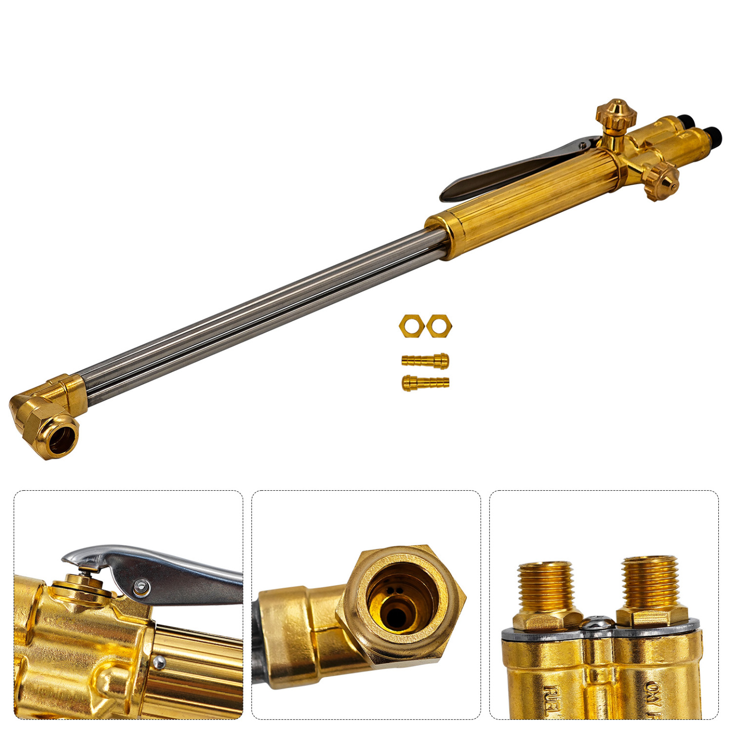 ST 900FC Series 21" Heavy Duty Straight Cutting Torch with 90 Degree Head Angle