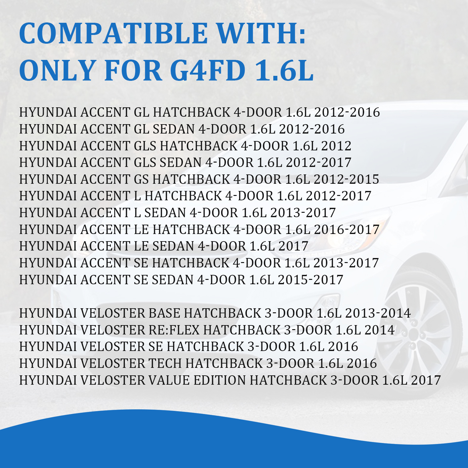 G4FD 1.6L Engine Assy 1591CC GAS Long Block fit for Hyundai 2012-2017 Accent Veloster for Kia Rio Soul 1.6L