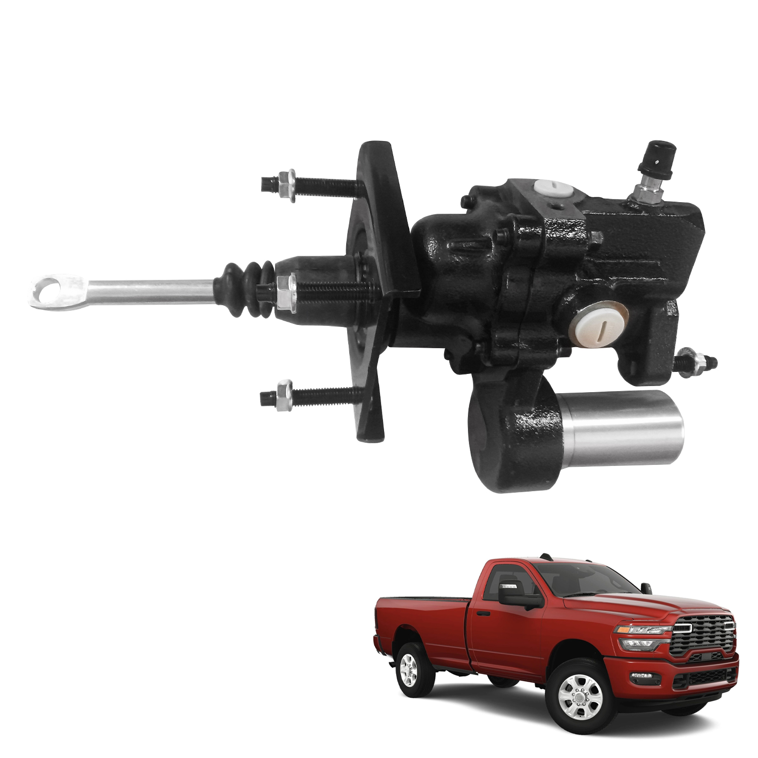 68433353AA Power Brake Booster Hydro Booster For 2019-2025 Dodge Ram 2500 6.7L L6 3500 6.7L 6.4L V8