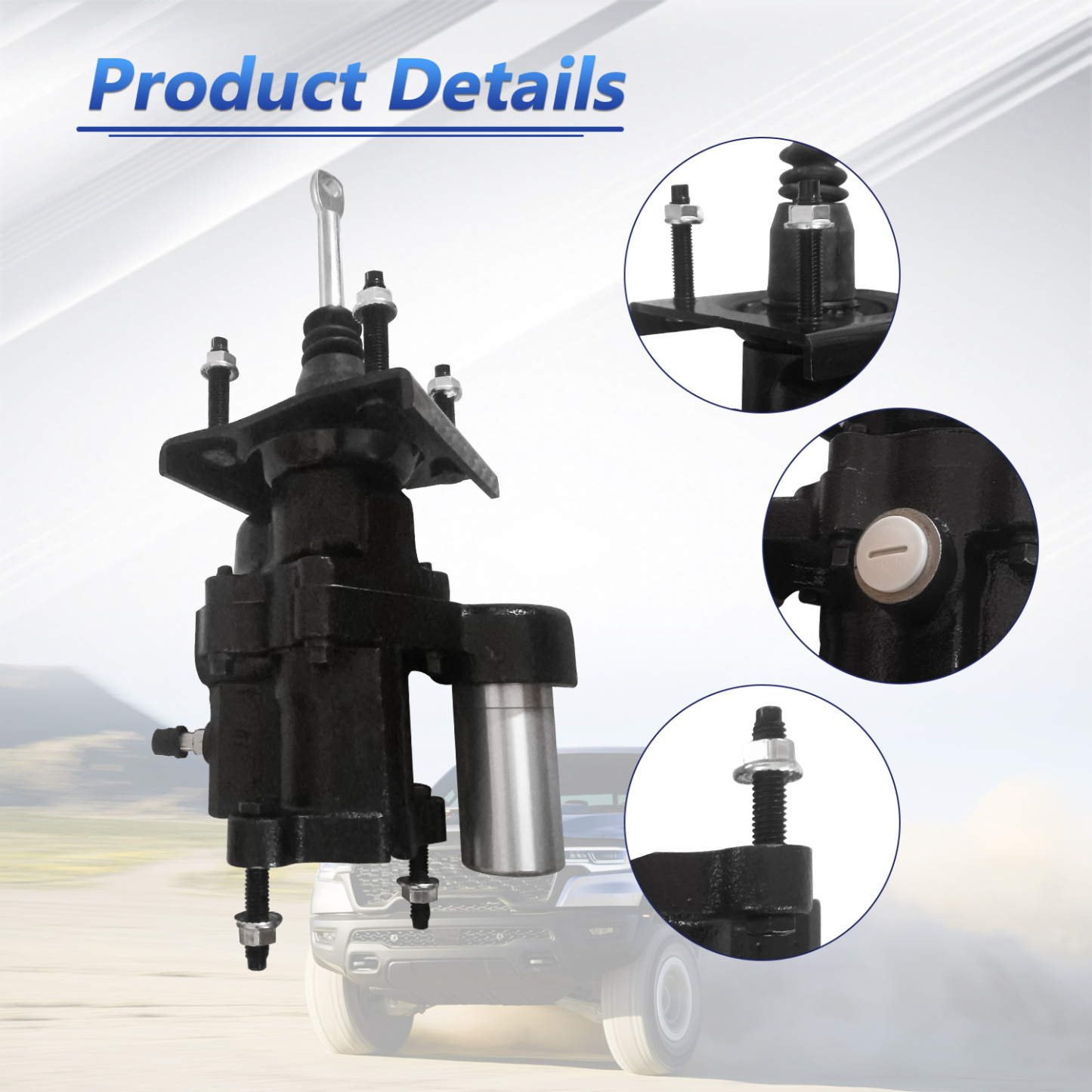 68433353AA Power Brake Booster Hydro Booster For 2019-2025 Dodge Ram 2500 6.7L L6 3500 6.7L 6.4L V8