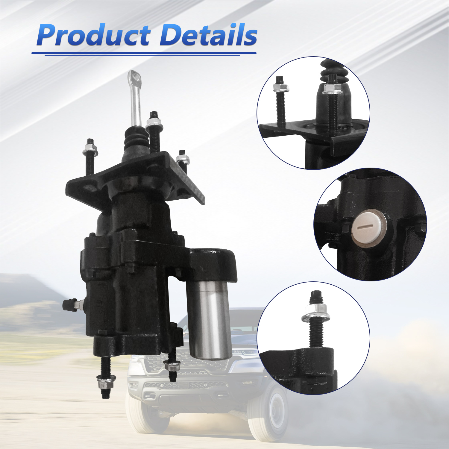 68433353AA Power Brake Booster Hydro Booster For 2019-2025 Dodge Ram 2500 6.7L L6 3500 6.7L 6.4L V8