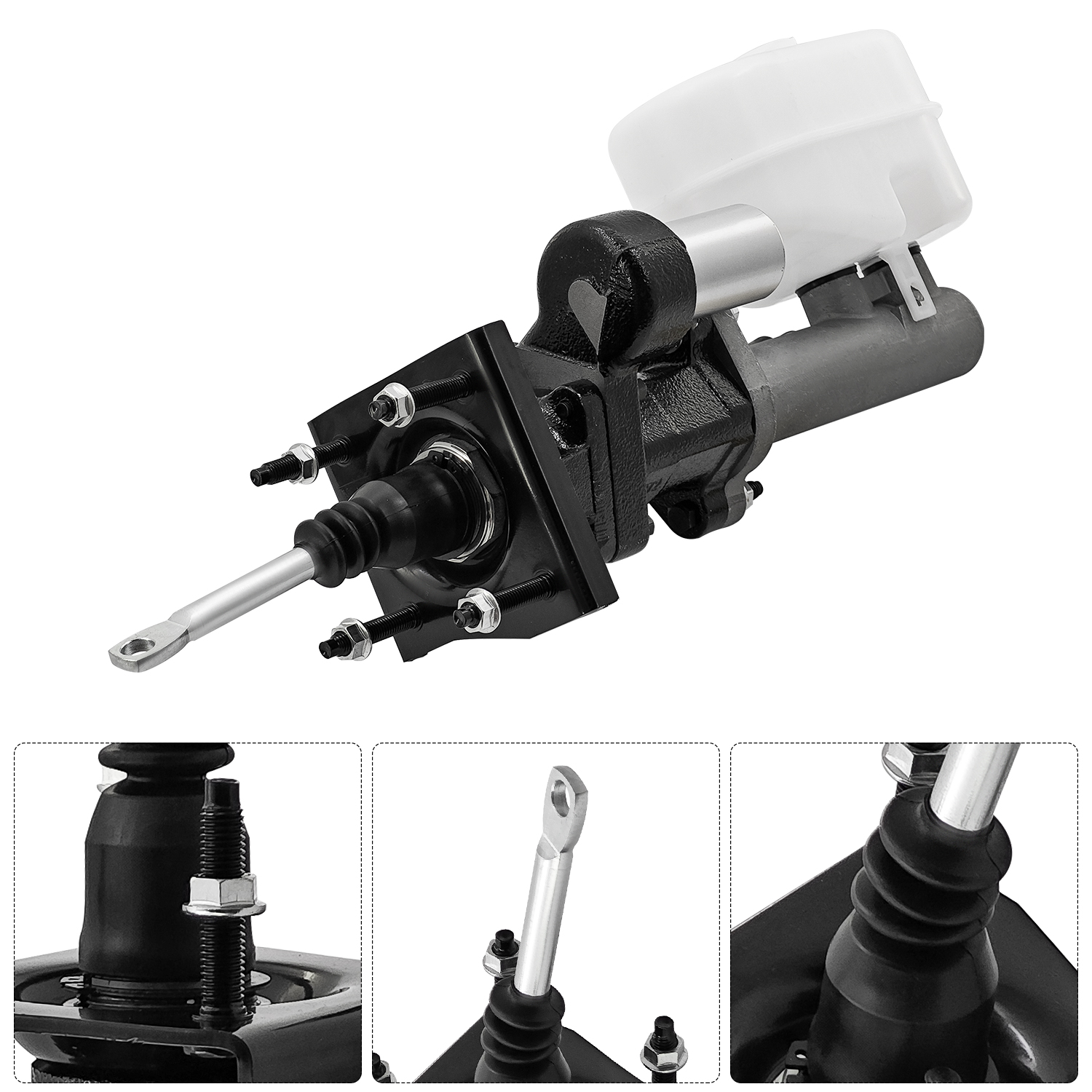 Power Brake Booster Hydro Booster w/Brake Fluid Reservoir Fits for Dodge Ram 2500/Ram 3500 6.7L 6.4L 2019-2025 #68433353AA 