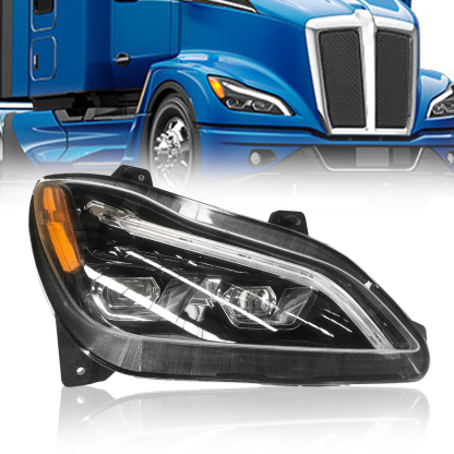 LED Headlight Fits For 2022-2025 Kenworth T680 Next Gen - Right Passenger Side 