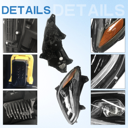 LED Headlight Fits For 2022-2025 Kenworth T680 Next Gen - Right Passenger Side 