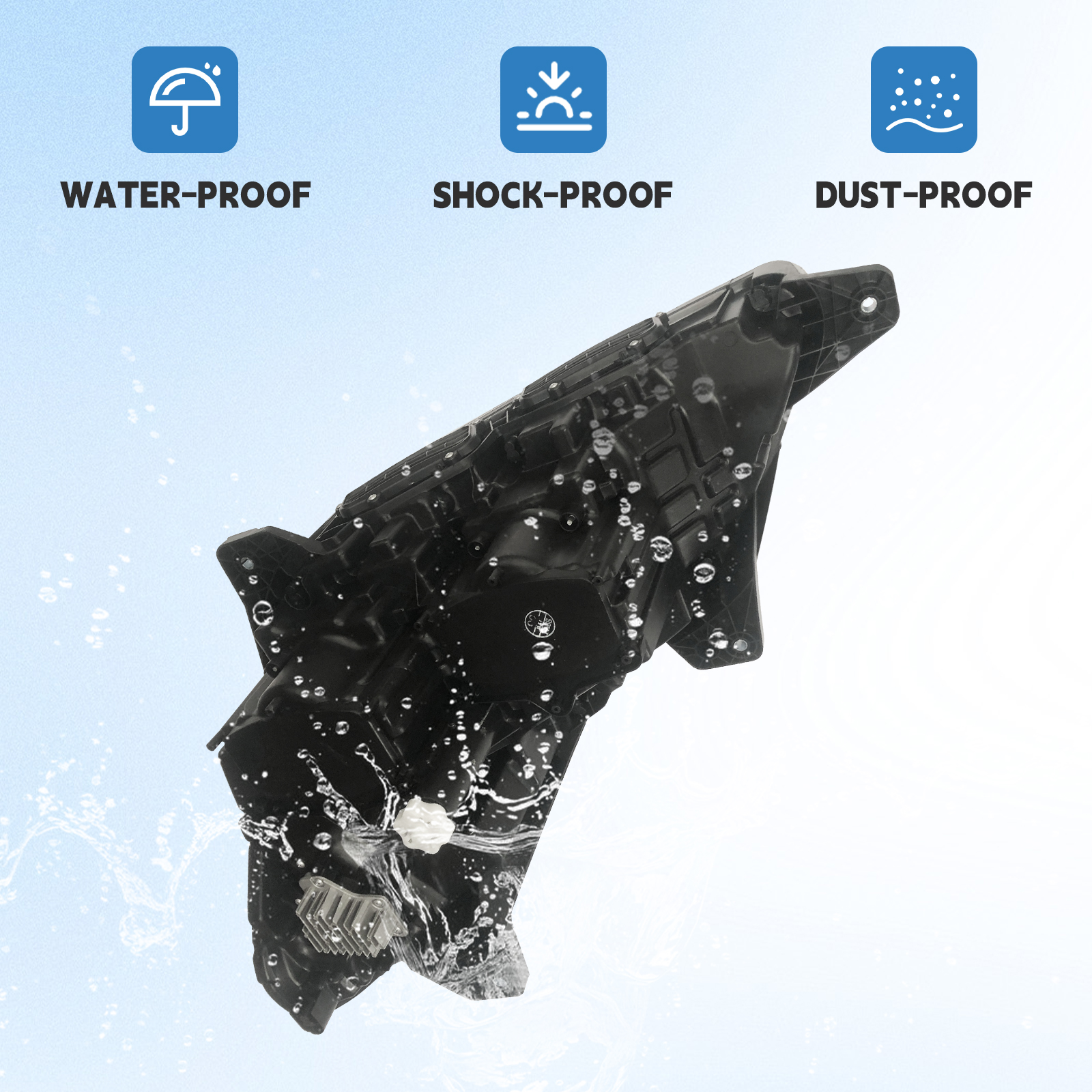 LED Headlight Fits For 2022-2025 Kenworth T680 Next Gen - Right Passenger Side 