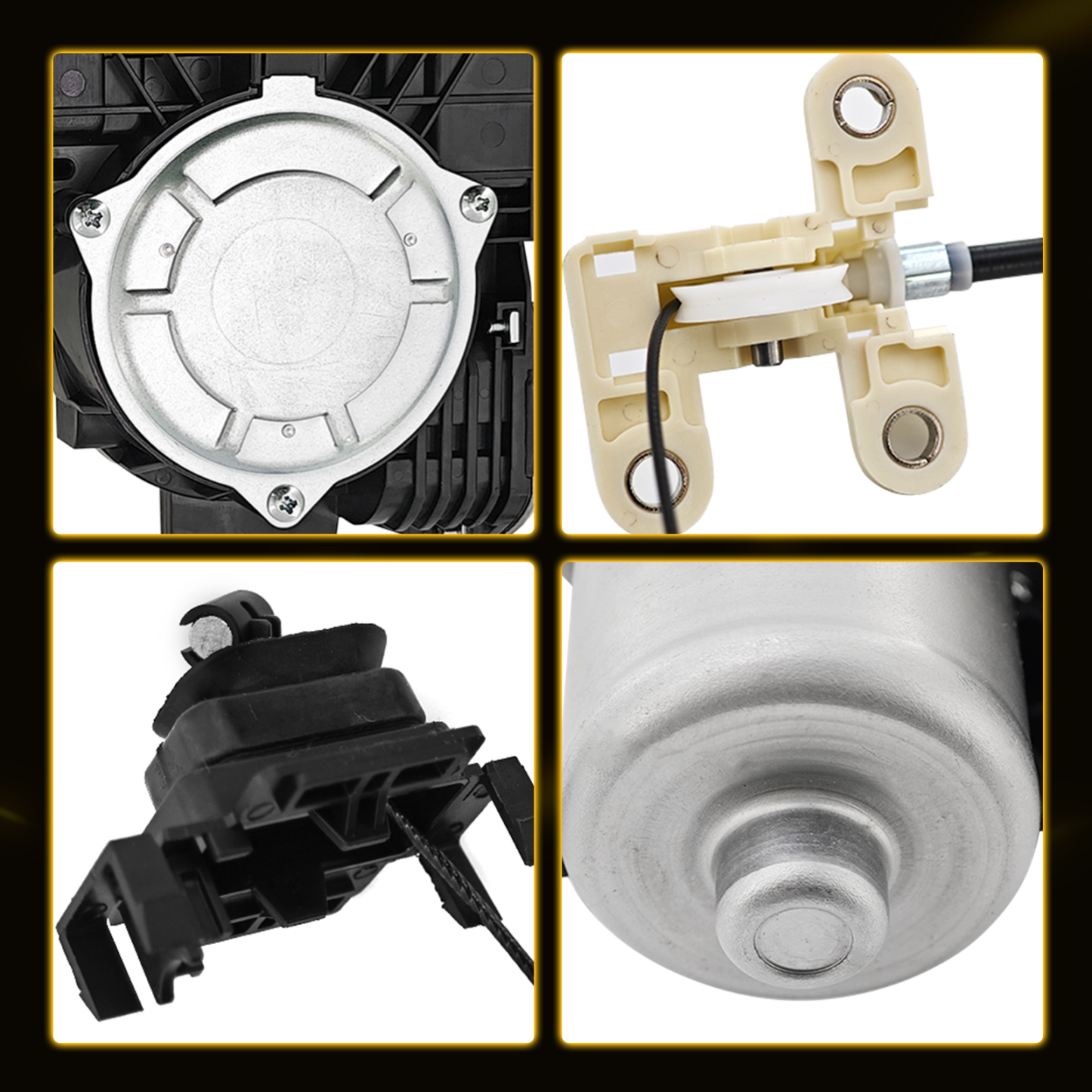 Left Driver Side Power Sliding Door Motor Assembly w/Cable for Honda Odyssey 3.5L V6 2011-2017