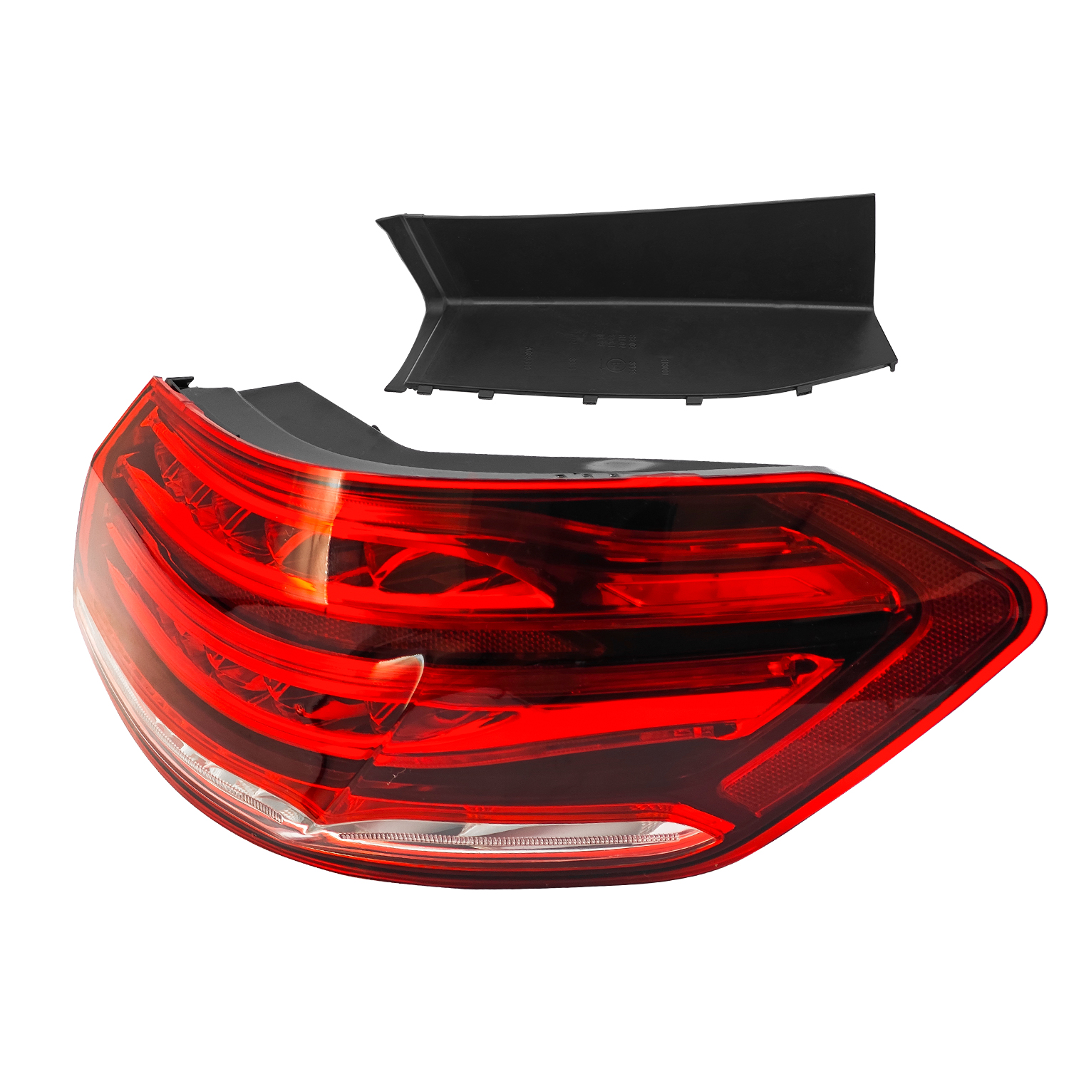 Right LED Tail Light Assembly Fit for Mercedes-Benz Sedan W212/E250/E350/E400/E550/E63 AMG 2014-2016 (Rear Passenger Side)