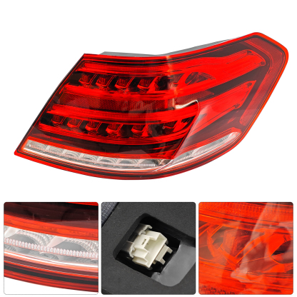Right LED Tail Light Assembly Fit for Mercedes-Benz Sedan W212/E250/E350/E400/E550/E63 AMG 2014-2016 (Rear Passenger Side)