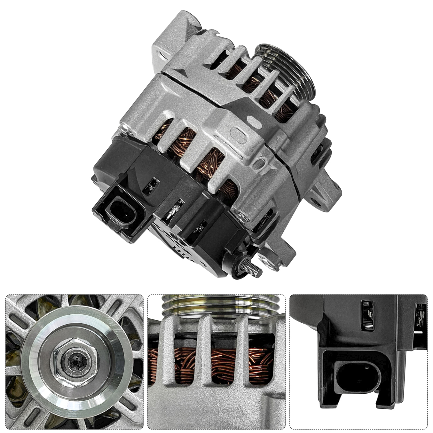 180Amp Alternator Fits for Hyundai Palisade 2020 2021 2022 2023 3.8L V6 for KIA Telluride 2020 2021 2022 3.8L V6
