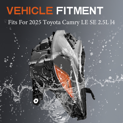 LED Headlight for 2025 Toyota Camry LE SE - Left Driver Side