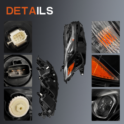LED Headlight for 2025 Toyota Camry LE SE - Right Passenger Side