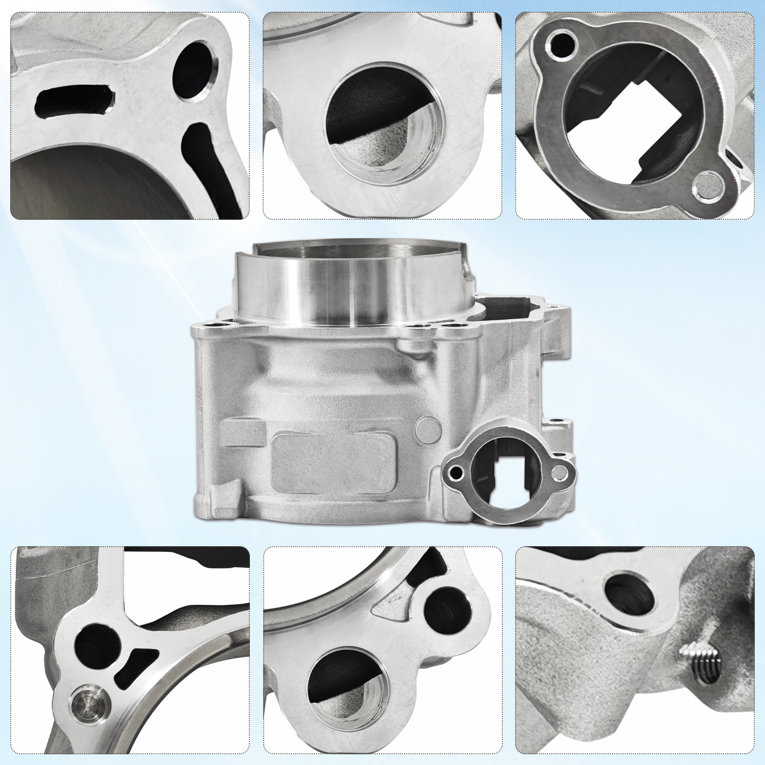 YFZ450 12:1 Piston 95mm Stock Bore Cylinder Top End Rebuild Kit for Yamaha YFZ450 2003-2014