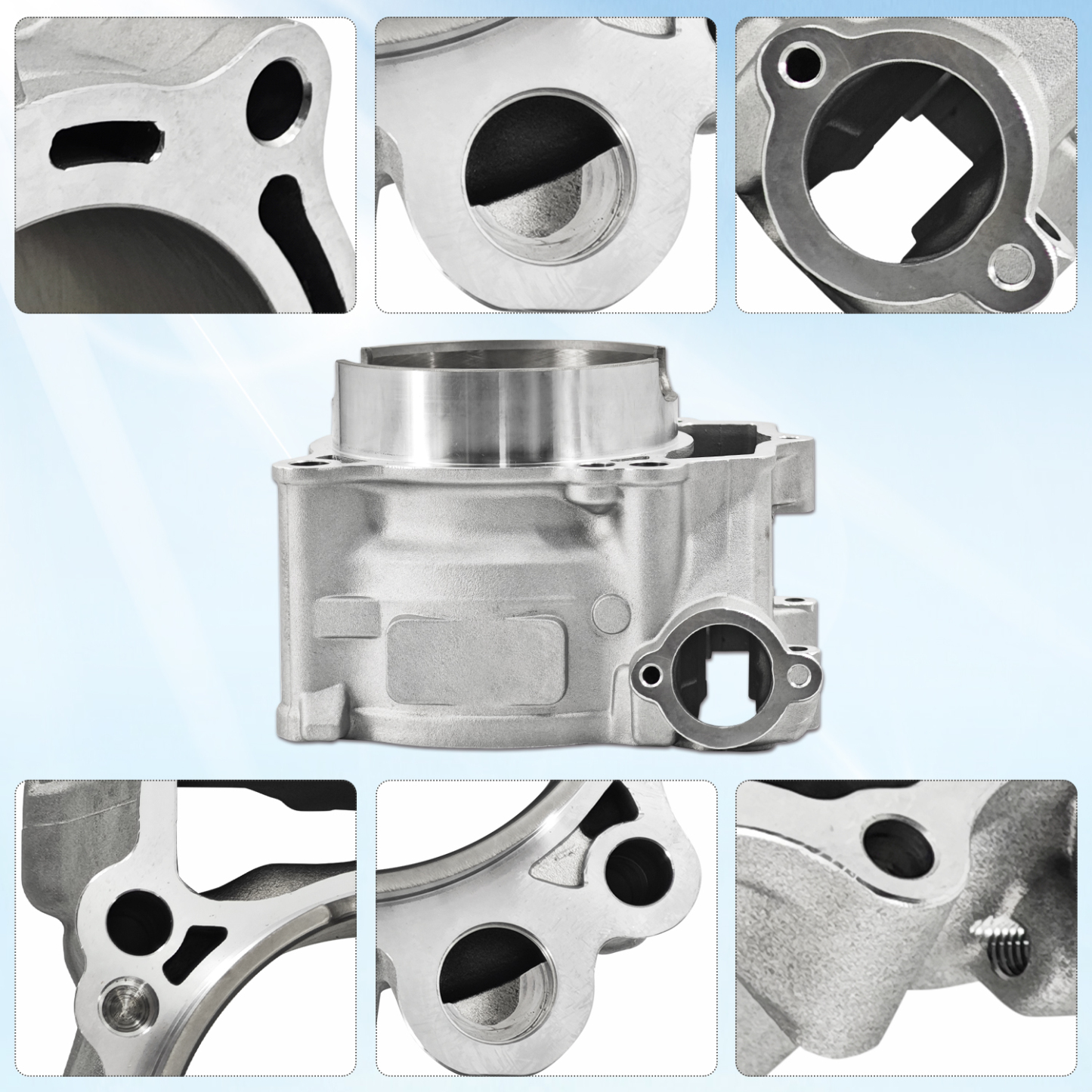 YFZ450 12:1 Piston 95mm Stock Bore Cylinder Top End Rebuild Kit for Yamaha YFZ450 2003-2014