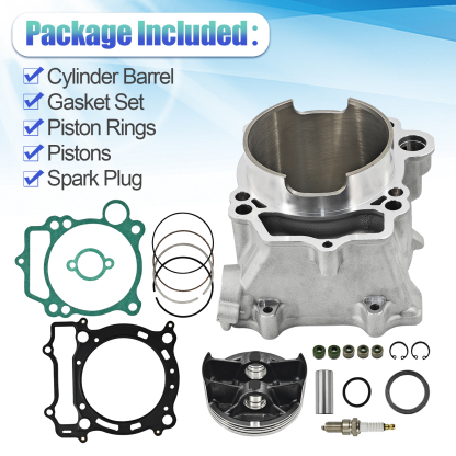 YFZ450 12:1 Piston 95mm Stock Bore Cylinder Top End Rebuild Kit for Yamaha YFZ450 2003-2014