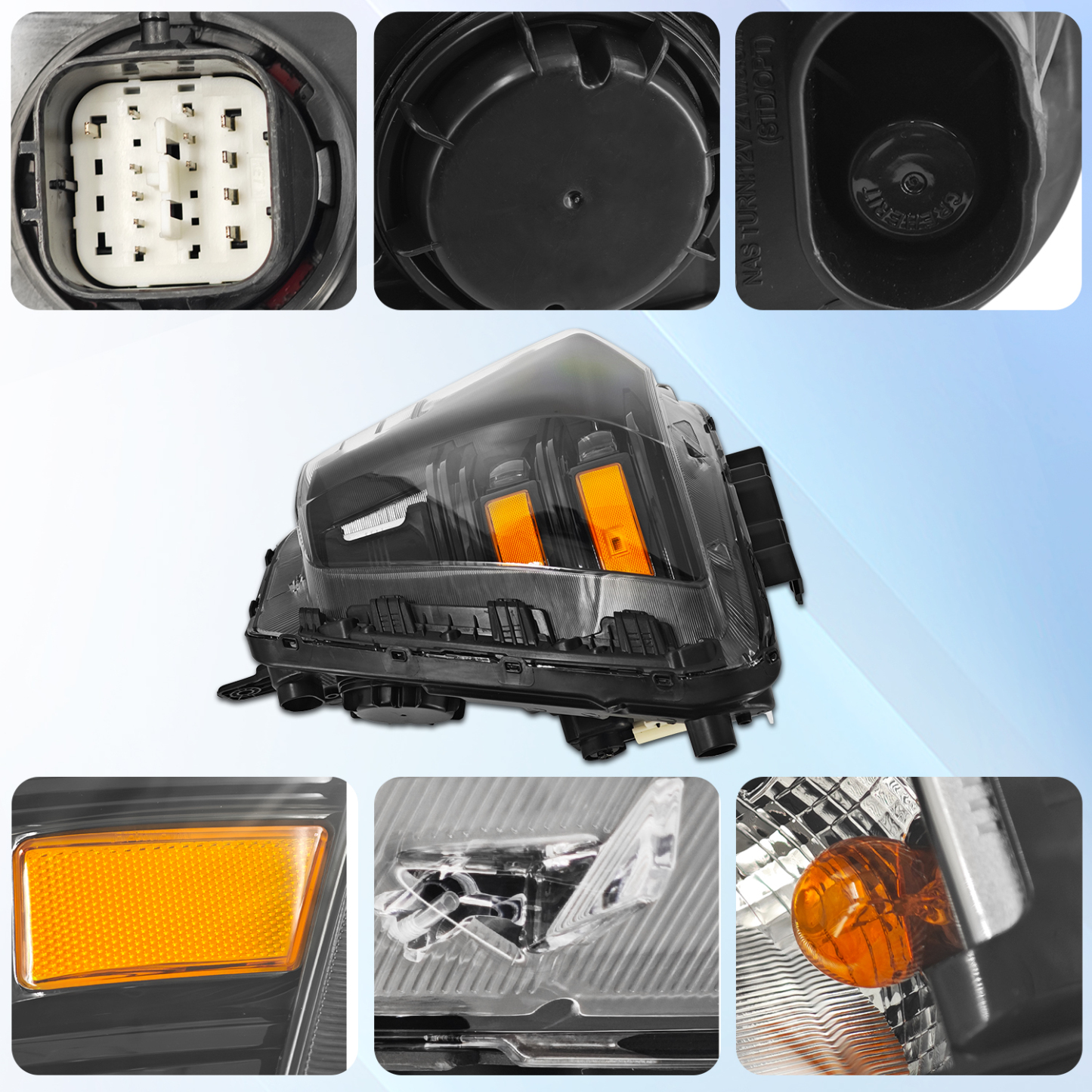 LED Headlight for 2024-2025 Hyundai Kona - Left Driver Side