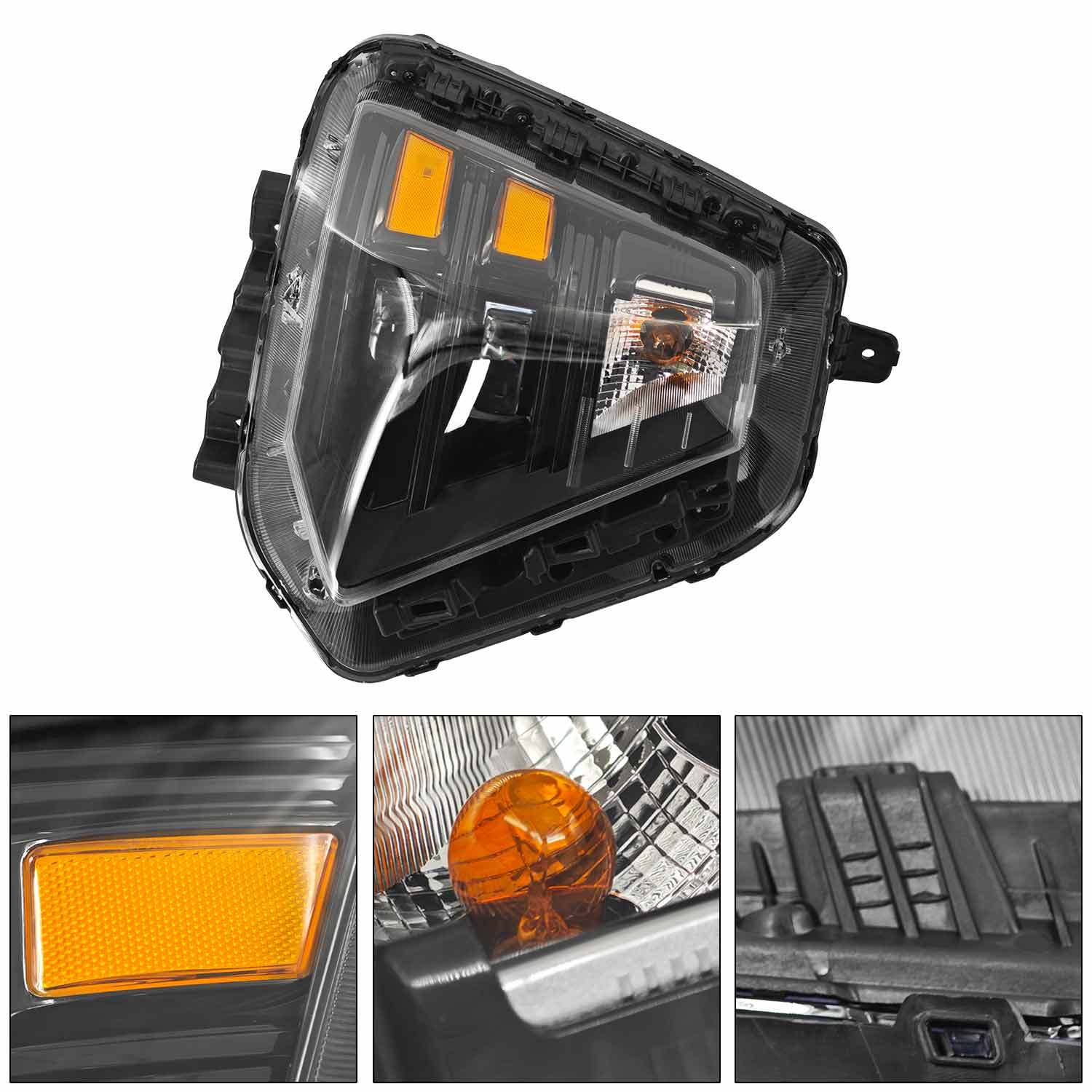  Left Driver Side LED Headlamp For 2024-2025 Hyundai Kona, EV 92101-BE020