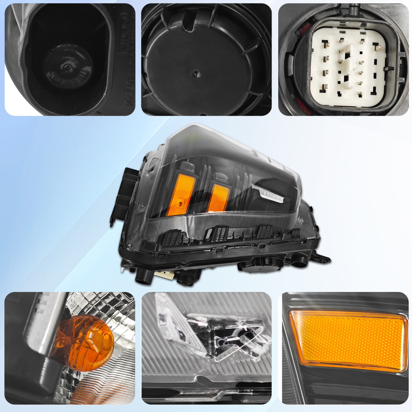 LED Headlight for 2024-2025 Hyundai Kona - Right Passenger Side