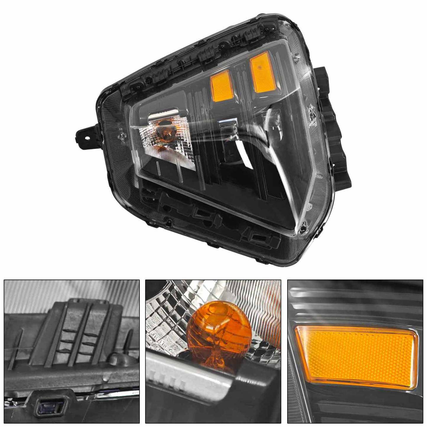 Right Passenger Side LED Headlamp For 2024-2025 Hyundai Kona, EV 92101-BE020