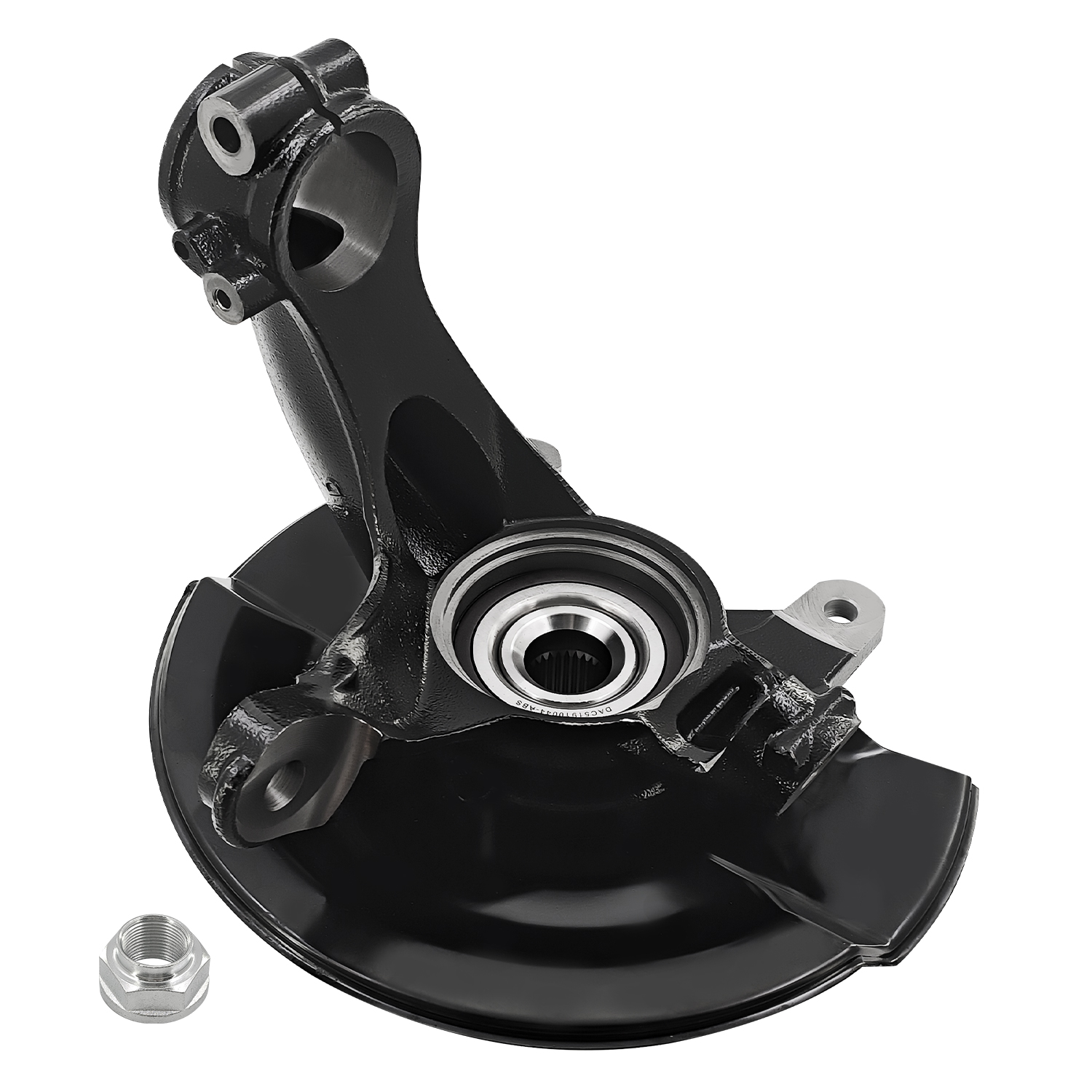 Front Driver Side Steering Knuckle Compatible with Honda Accord 2018-2022