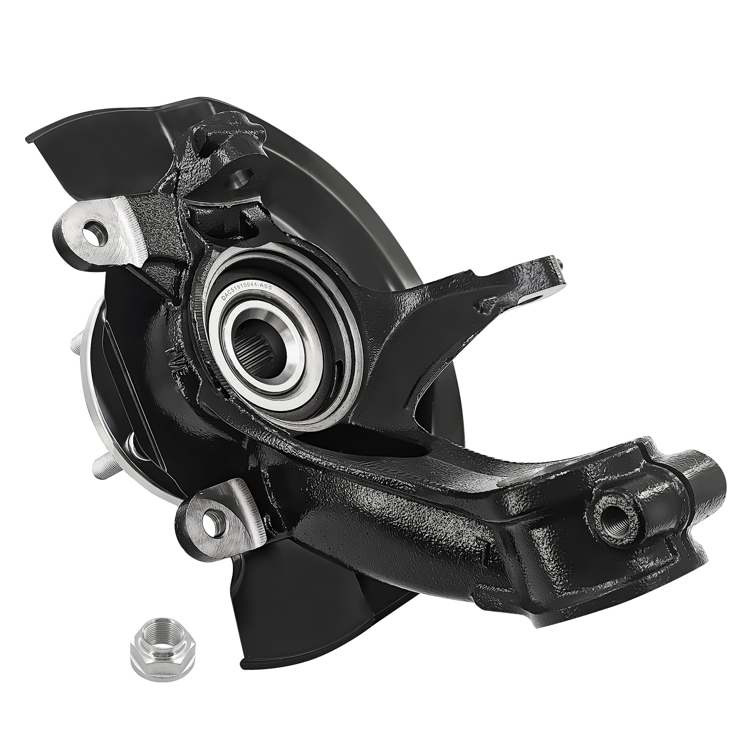 Front Driver Side Steering Knuckle Compatible with Honda Accord 2018-2022