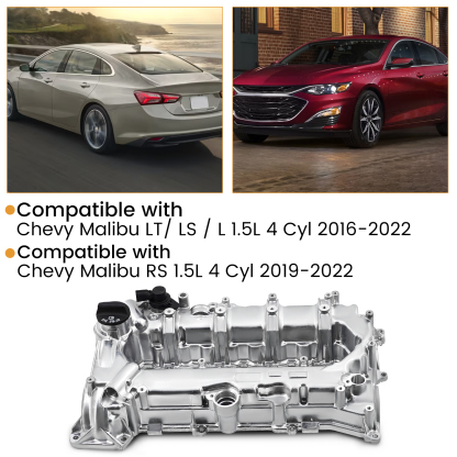 Engine Valve Cover Kit w/Gasket Fits for Chevy Malibu Cruze Trax for Buick Encore 2016-2022 1.4L 1.5L