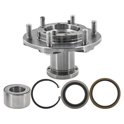 2×Front Wheel Manual Locking Hub Bearing Kit Seal Set Fits for 1995-2004 Toyota Tacoma 4WD; for 2000-2006 Toyota Tundra 4WD