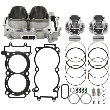 3022278 Top End Rebuild Kit Cylinder 93mm Pistons & Gaskets Fits for 2011-2014 Polaris RZR 900 XP RZR 4/XP/XP 4 900 4 Stroke