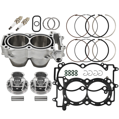 3022278 Top End Rebuild Kit Cylinder 93mm Pistons & Gaskets Fits for 2011-2014 Polaris RZR 900 XP RZR 4/XP/XP 4 900 4 Stroke