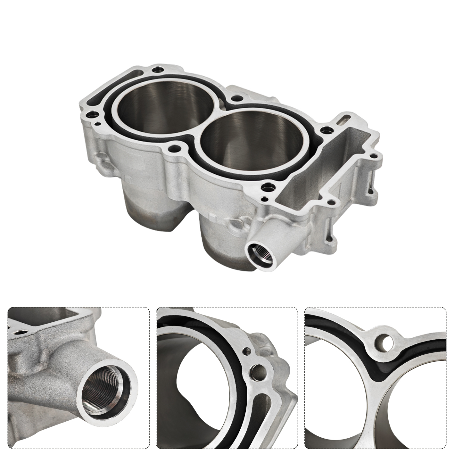 3022278 Top End Rebuild Kit Cylinder 93mm Pistons & Gaskets Fits for 2011-2014 Polaris RZR 900 XP RZR 4/XP/XP 4 900 4 Stroke