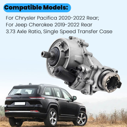 53010758AE Rear Axle Differential Carrier Assembly 3.73 Ratio For 2019-2022 Jeep Cherokee