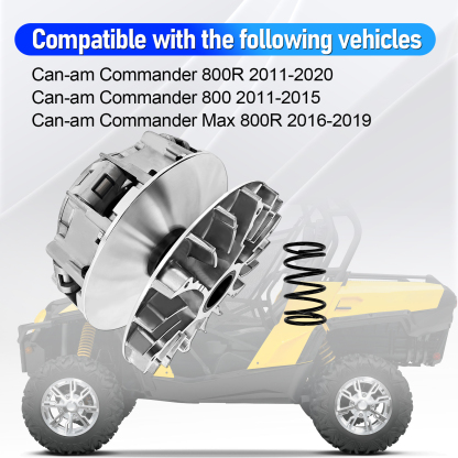 Primary Drive Clutch w/Spring Weight Compatible With Can-Am Commander 1000 2011-2017