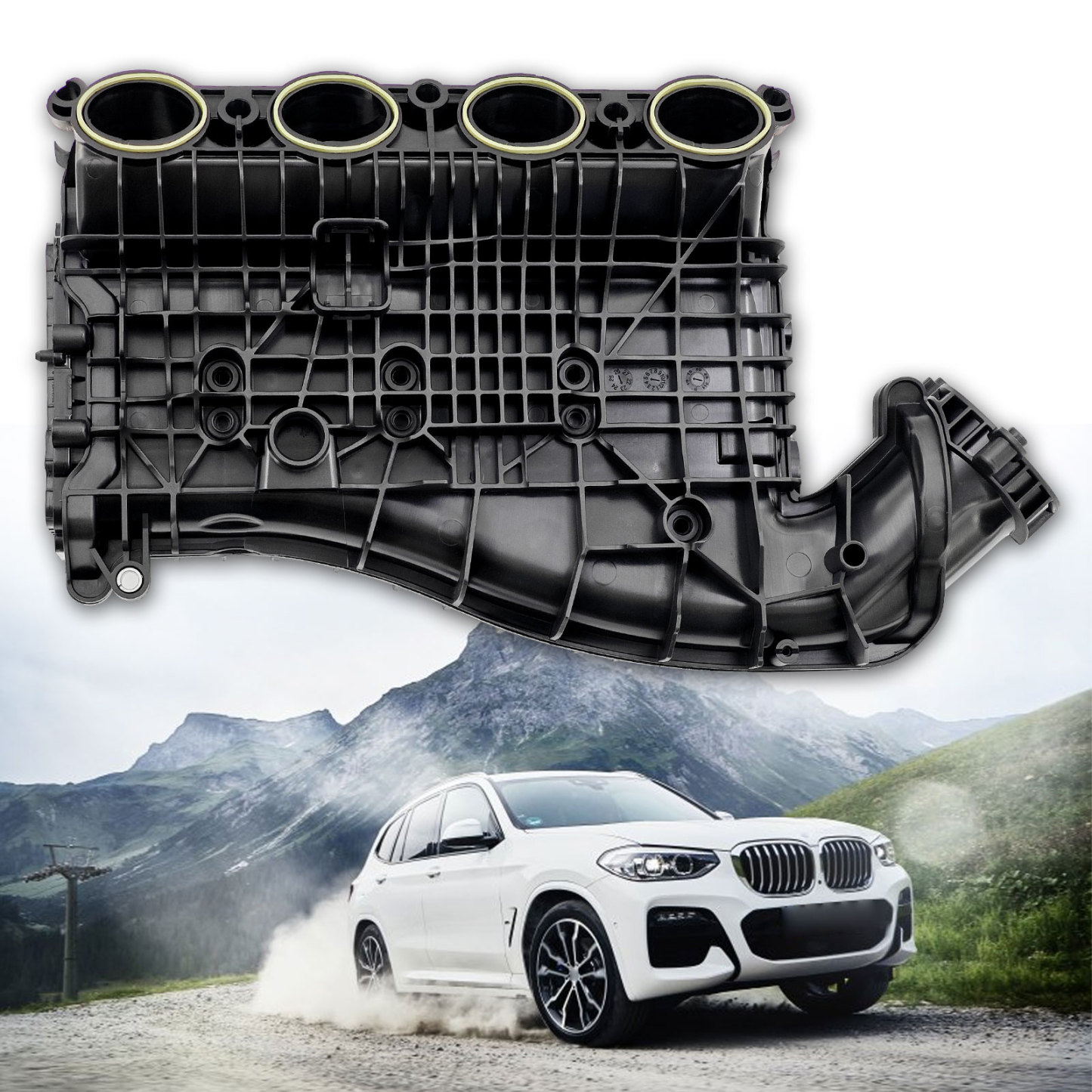 Intake Manifold Suction Bridge for BMW F22 F30 F32 F33 F36 G01 G02 G30 230i 320i 330i 430i 530i 540i 330e 530e X3 X4