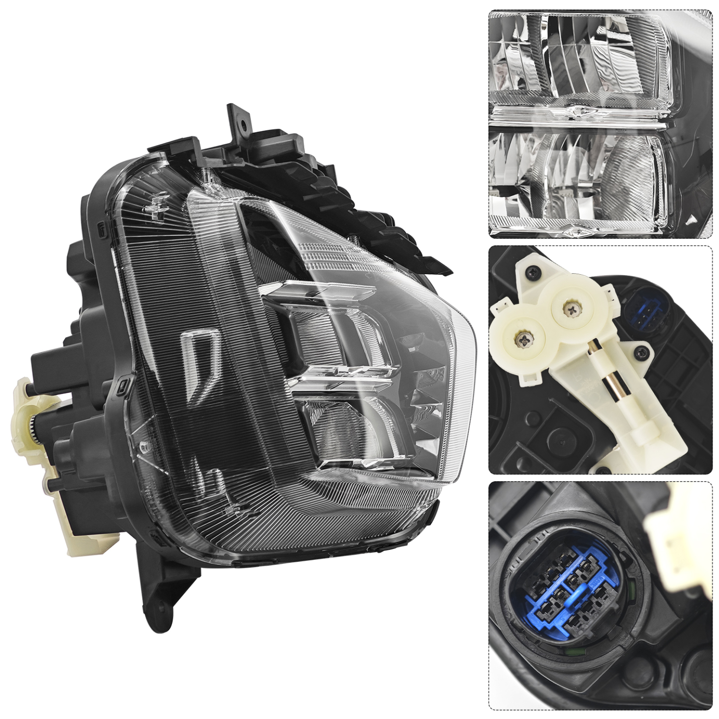 Left Driver Side LED Headlight Assembly Fit for Hyundai Tucson SE/SEL 2024-2025 2.5L #92101-CW650 